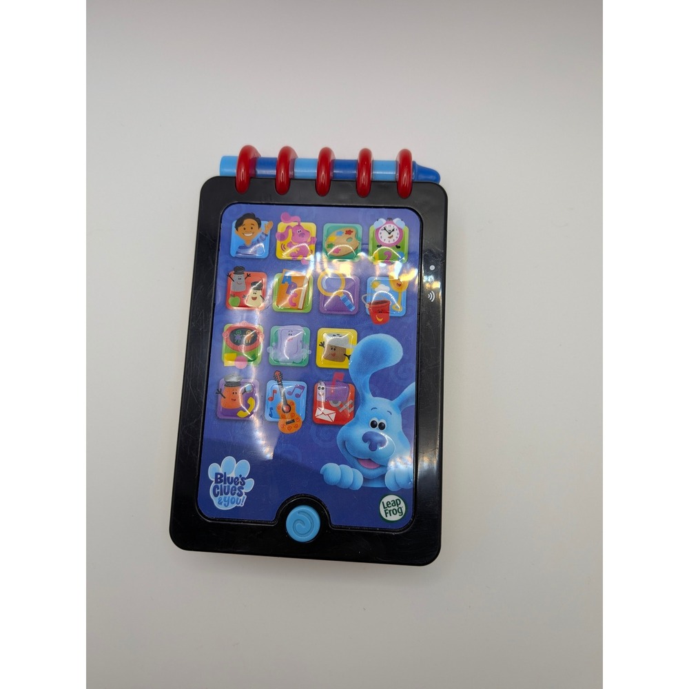 LeapFrog Blues Clues & You Really Smart Handy Dandy Notebook Electronic Toy Blue